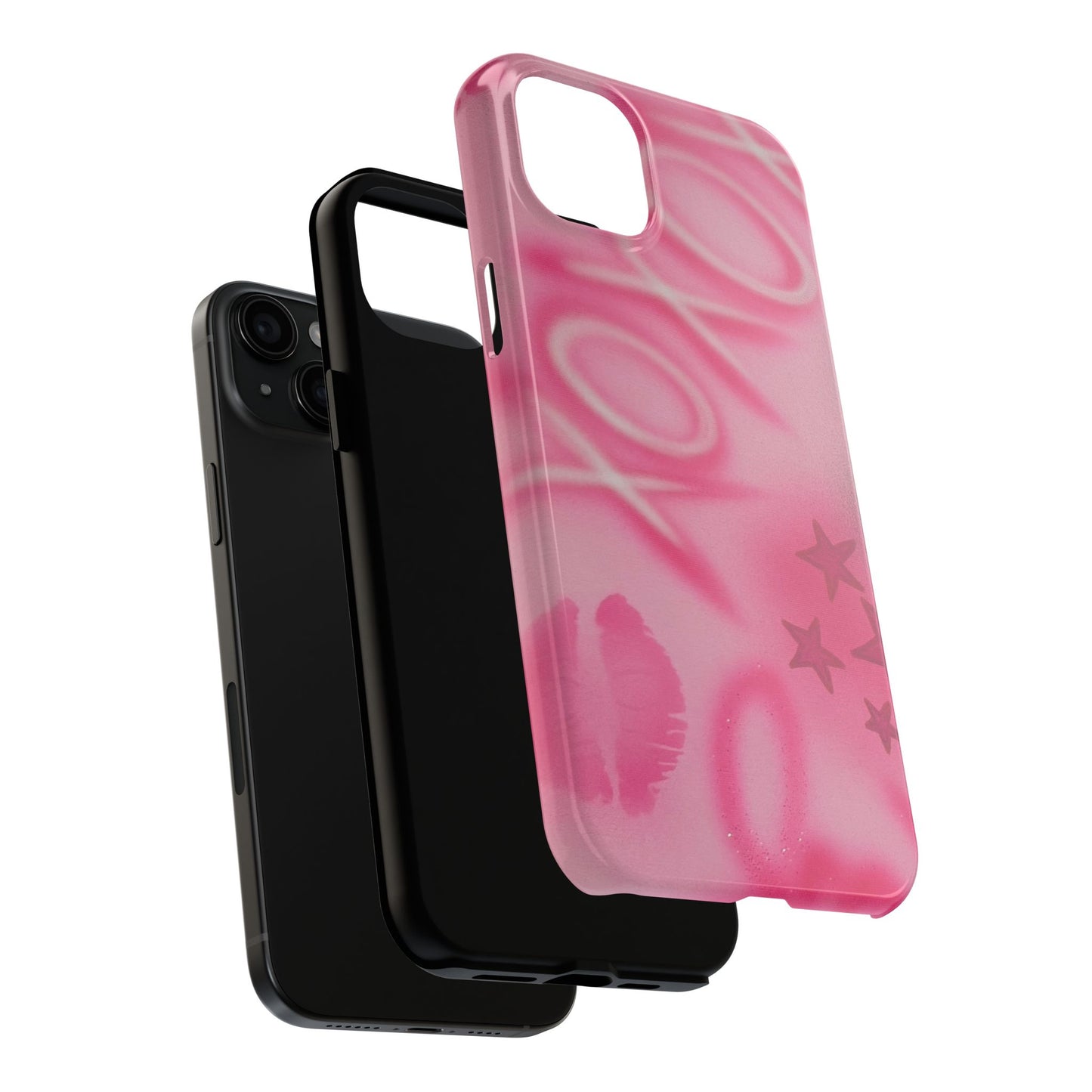 "perfectly pink" airbrush iPhone case