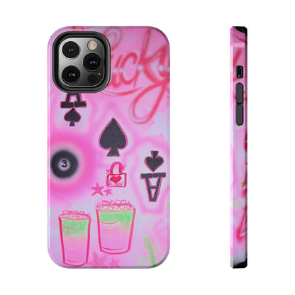 "lucky ace" airbrush iPhone case