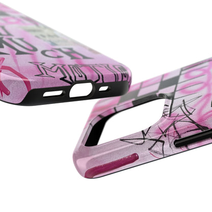 "too much motion" airbrush iPhone case