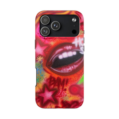 "hot stuff" airbrush iPhone case