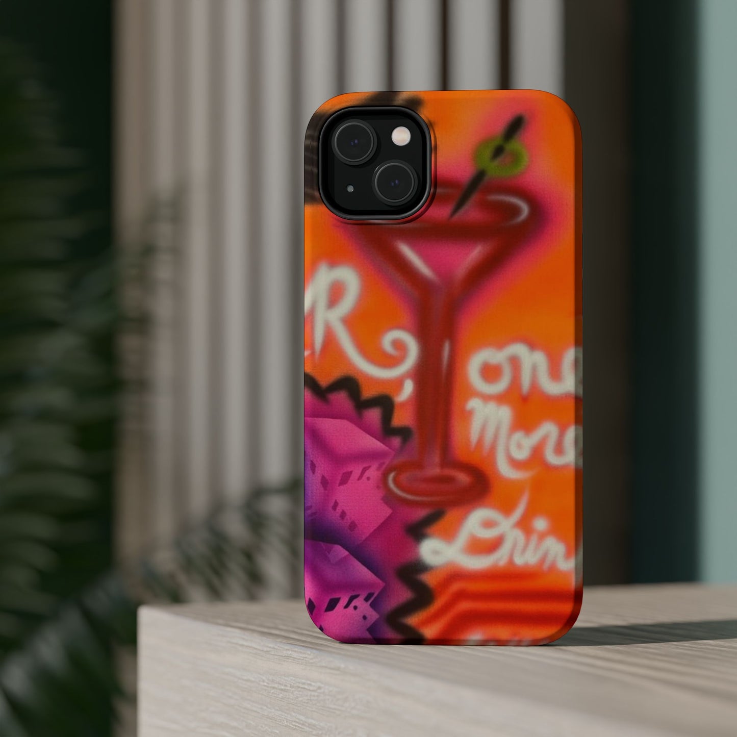 MagSafe „noch einen Drink“ Airbrush-iPhone-Hülle