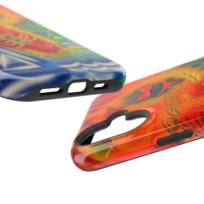 MagSafe "tipsy lobster" airbrush iPhone case
