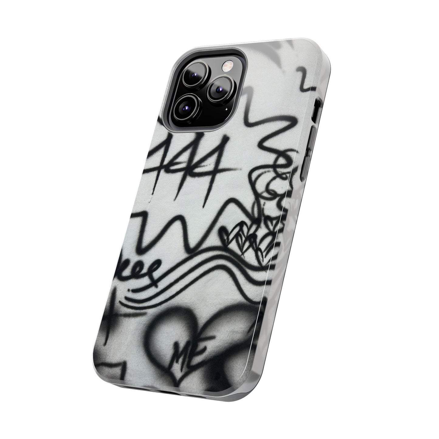 "444” airbrush iPhone case