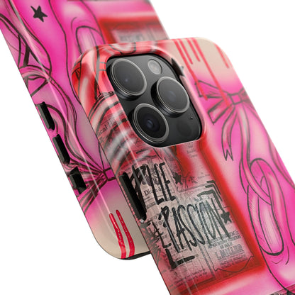 "plié passion” airbrush iPhone case