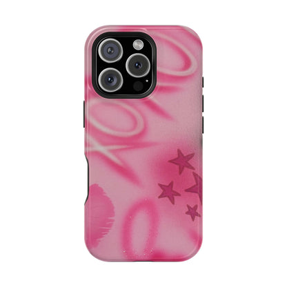 MagSafe "perfectly pink" airbrush iPhone case