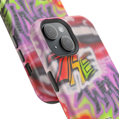 MagSafe "wynwood gold" airbrush iPhone case