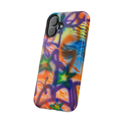 MagSafe "streetwear angel" airbrush iPhone case