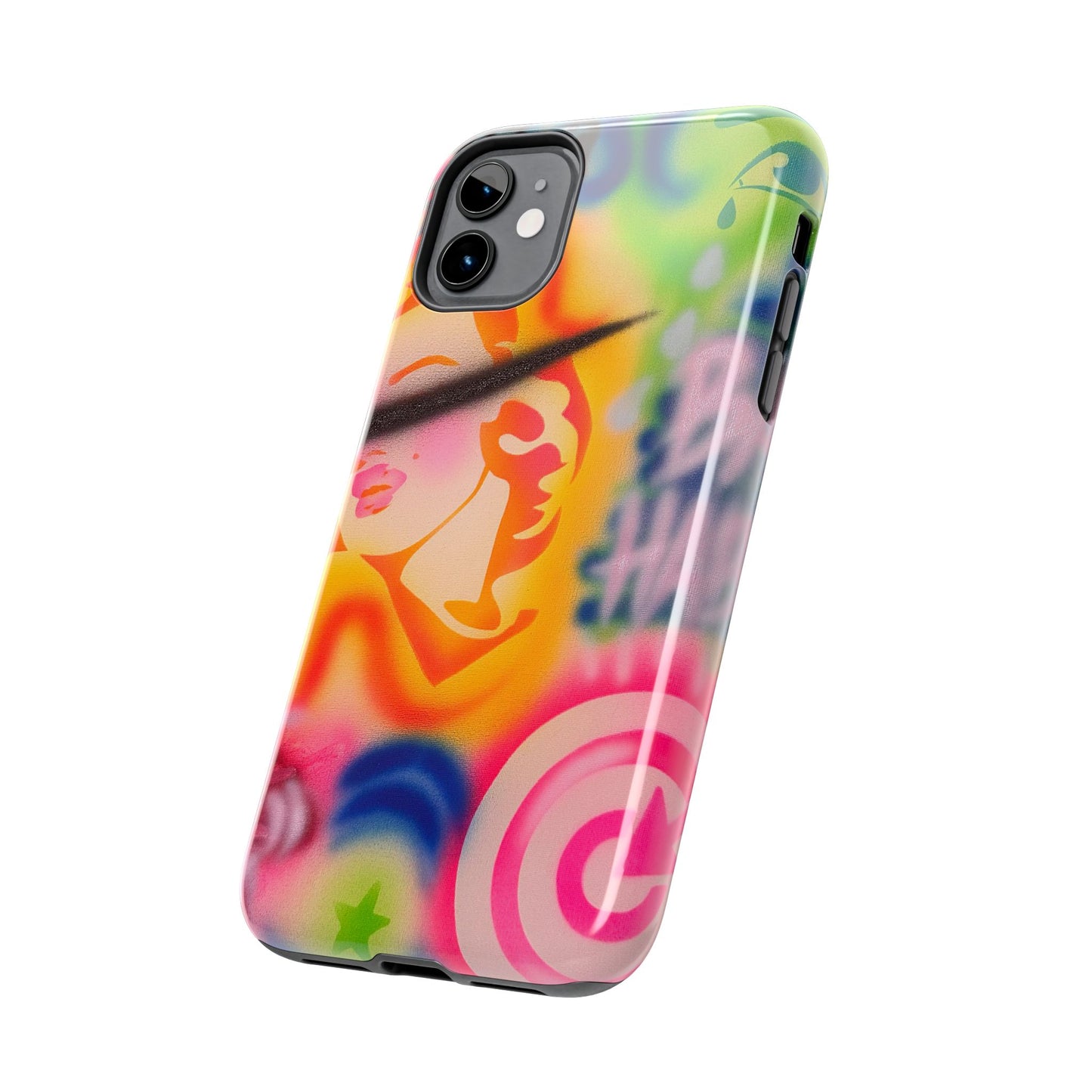 "bad habits" airbrush iPhone case