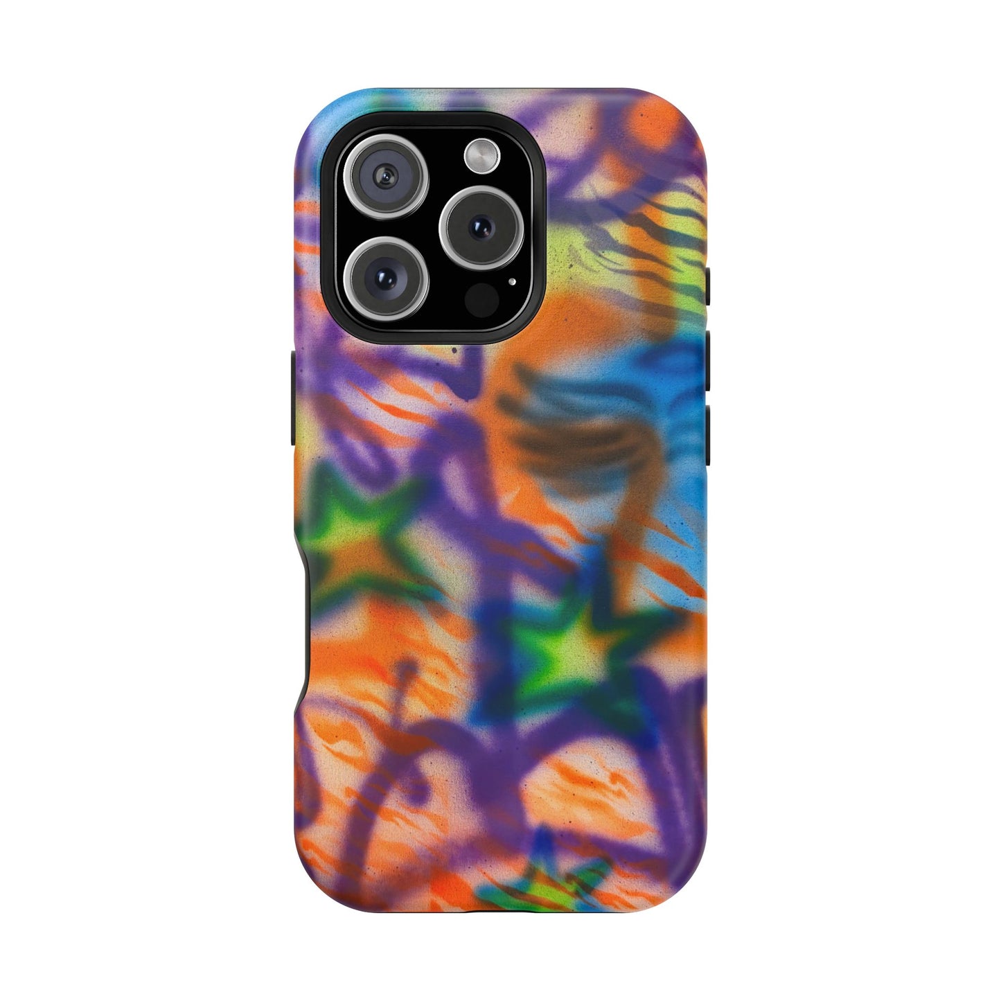 MagSafe "streetwear angel" airbrush iPhone case