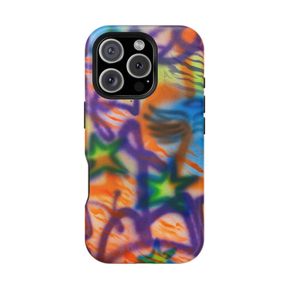 MagSafe "streetwear angel" airbrush iPhone case
