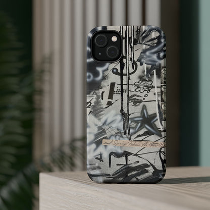 MagSafe "monochrome mood" airbrush iPhone case