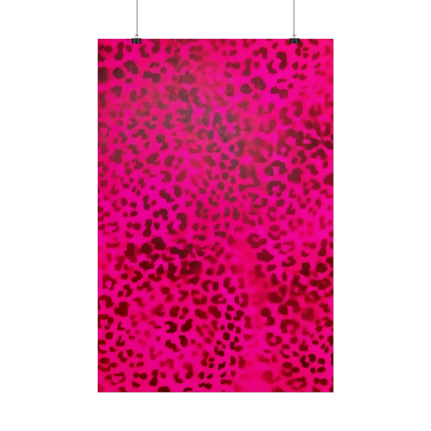 "leopard lust" airbrush rolled print