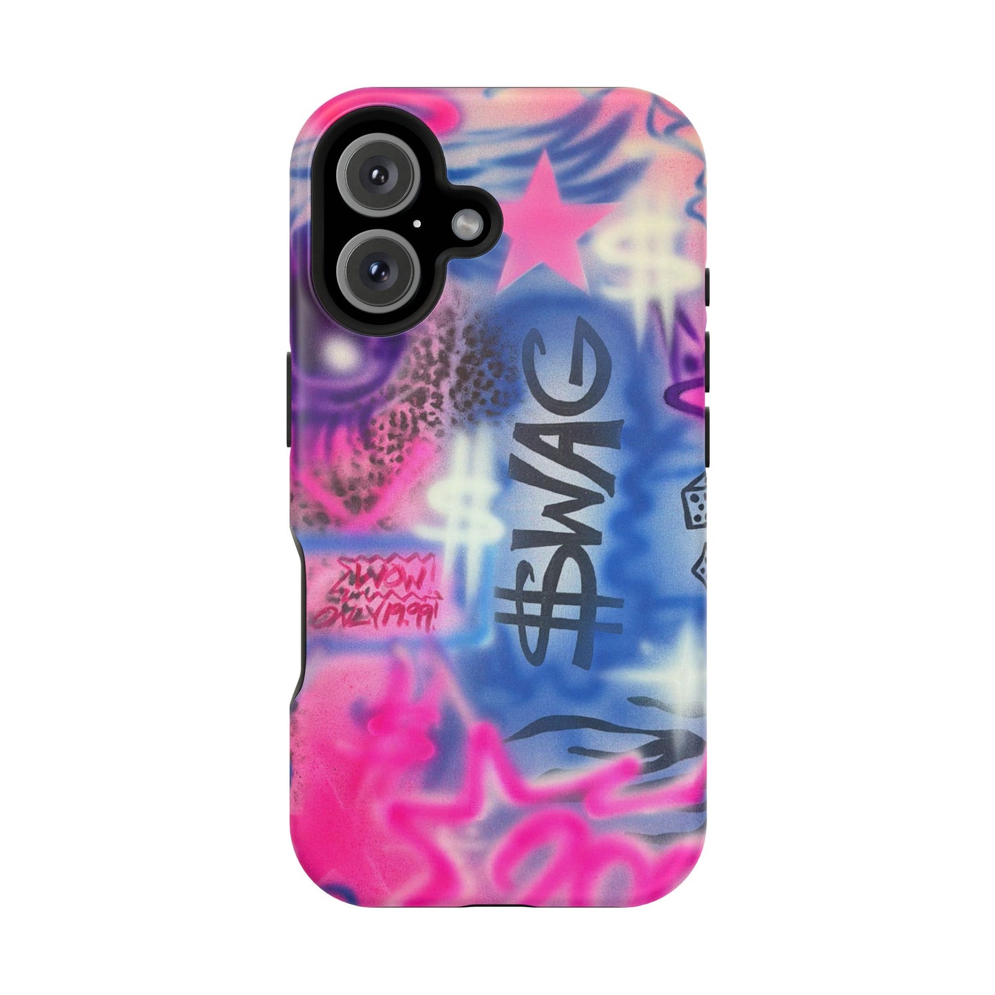 MagSafe "$wag" airbrush iPhone case