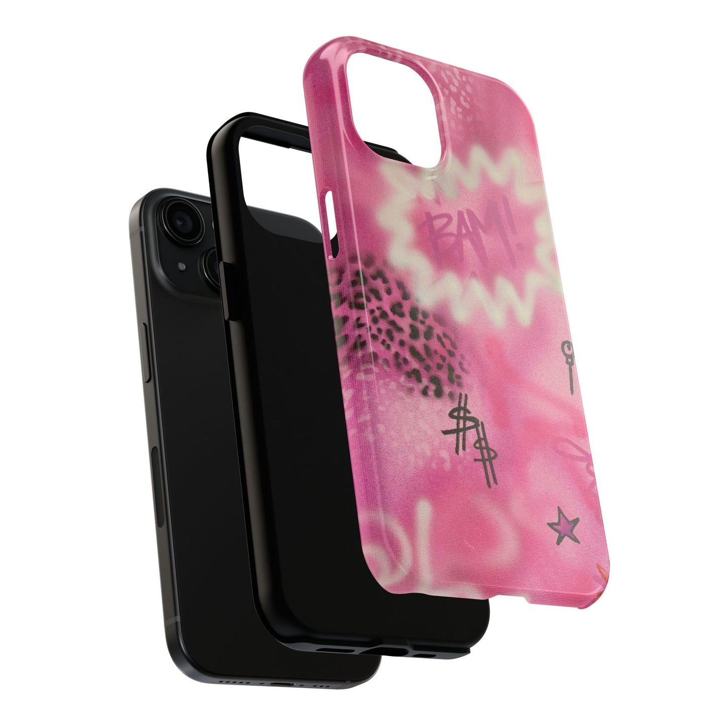 "BAM!" airbrush iPhone case