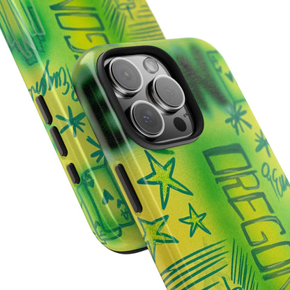 "oregon" airbrush iPhone case