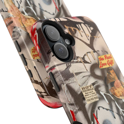 MagSafe "real love" airbrush iPhone case