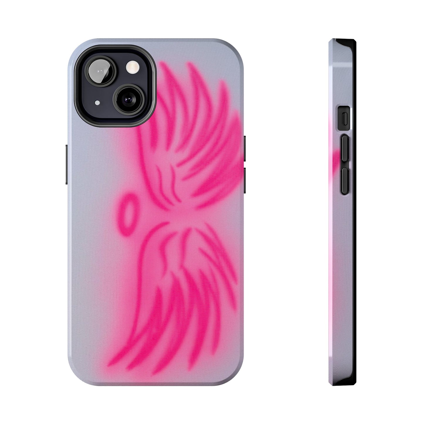 "angel wings" airbrush iPhone case