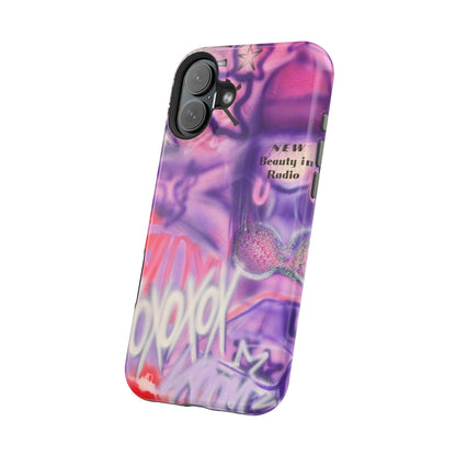 MagSafe "mic check" airbrush iPhone case