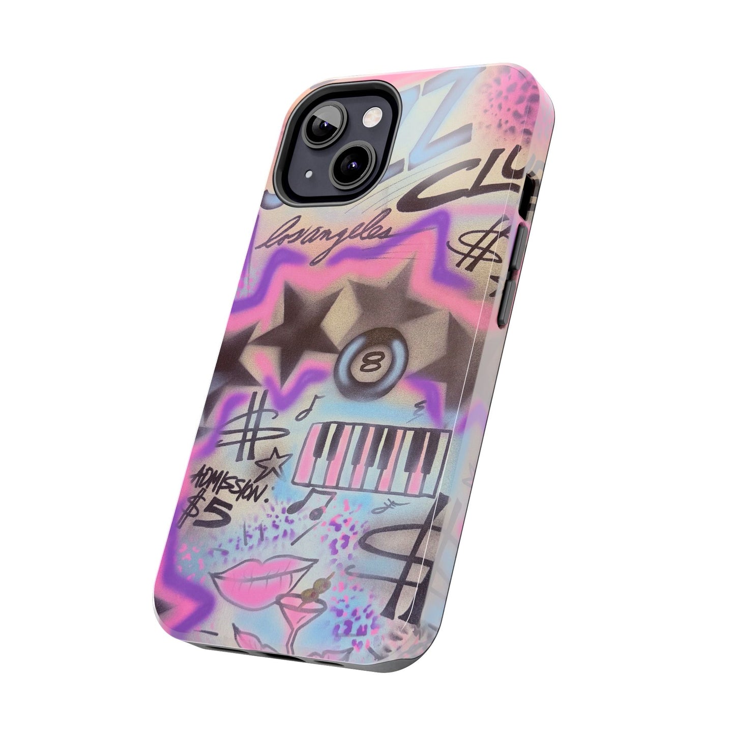 "the jazz club" airbrush iPhone case
