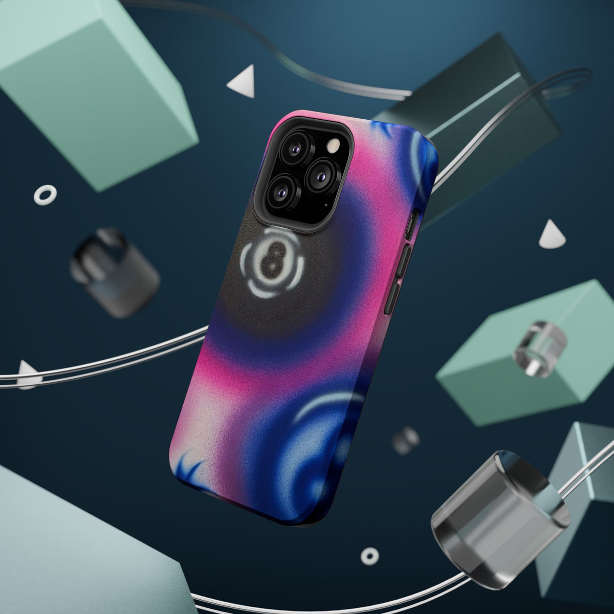 MagSafe „Magic 8-Ball“ Airbrush iPhone-Hülle