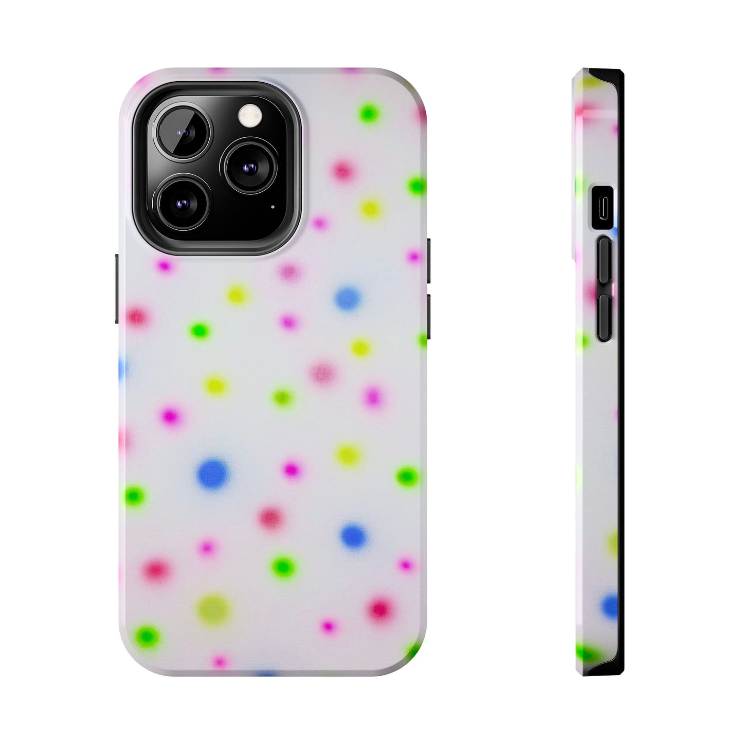 "birthday cake polka dot" airbrush iPhone case