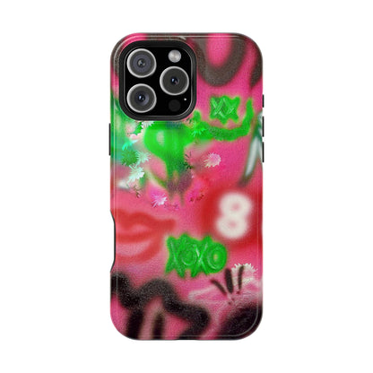 MagSafe "electr!c dreamz" Airbrush iPhone Hülle