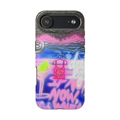 "dream life pt. 2" airbrush iPhone case