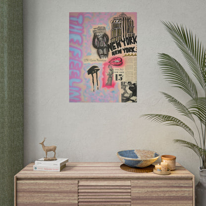 custom nyc airbrush rolled print