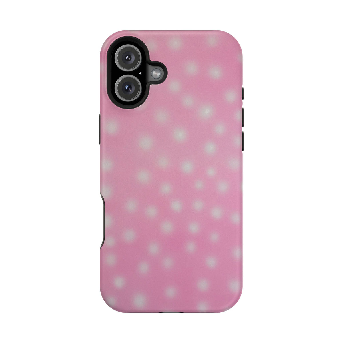 MagSafe "Erdbeerstrudel-Polkadots" Airbrush iPhone Hülle
