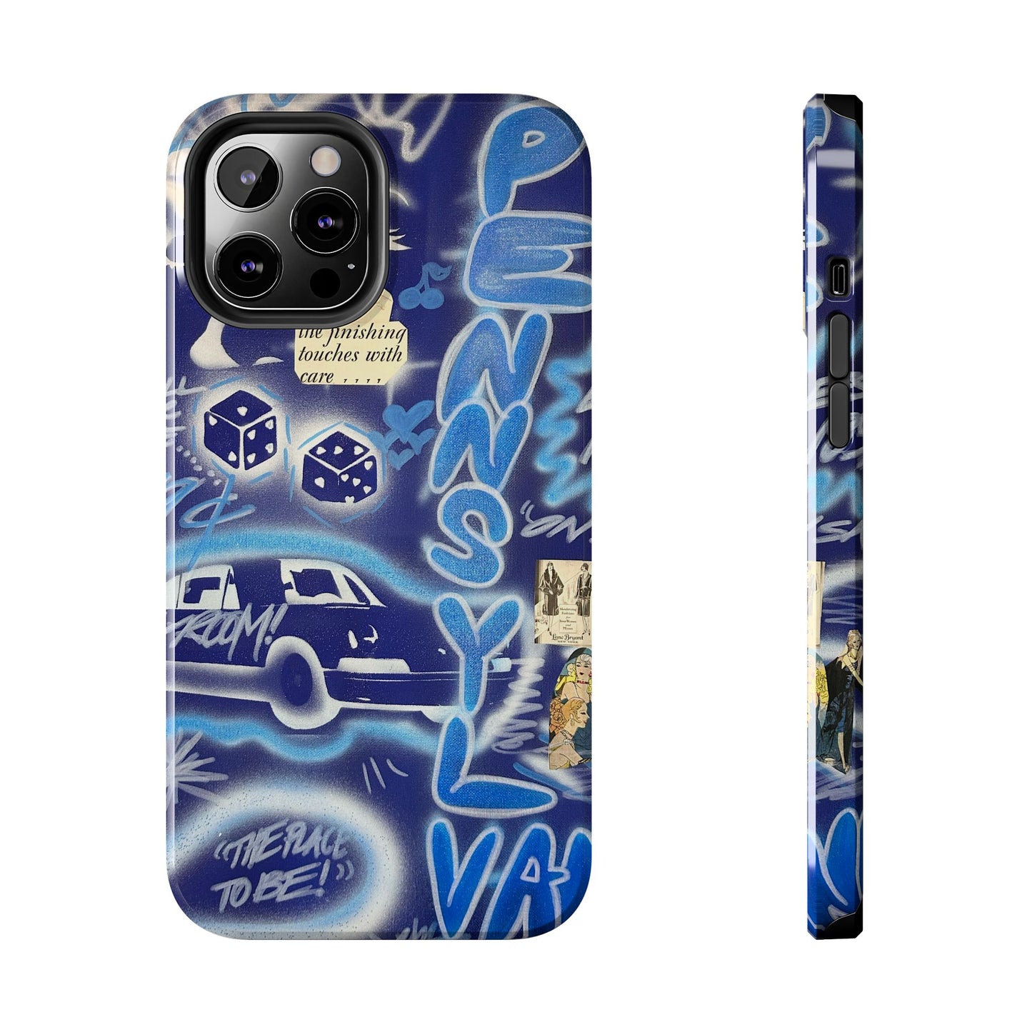 "state college, pa" airbrush iPhone case