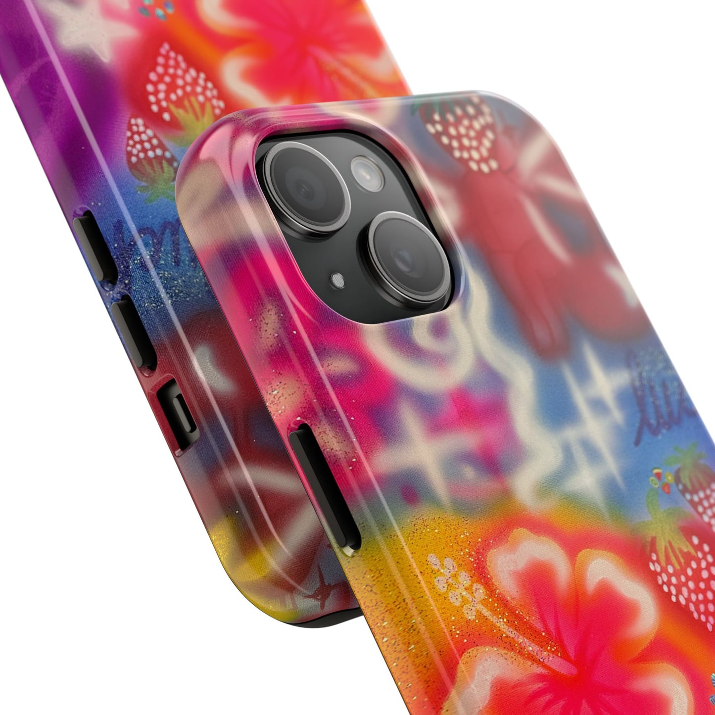 "luck and luv" airbrush iPhone case