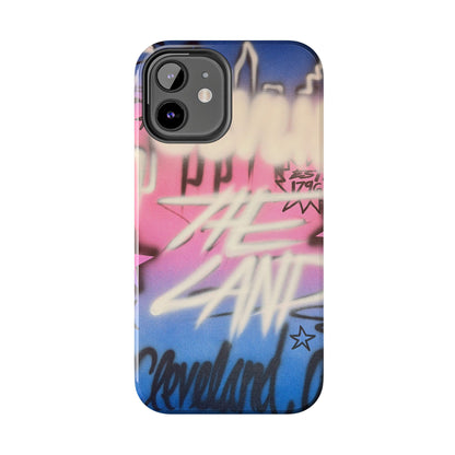 "cleveland" airbrush iPhone case