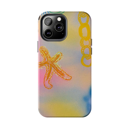 "sweet starfish" airbrush iPhone case
