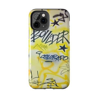 "boulder" airbrush iPhone case