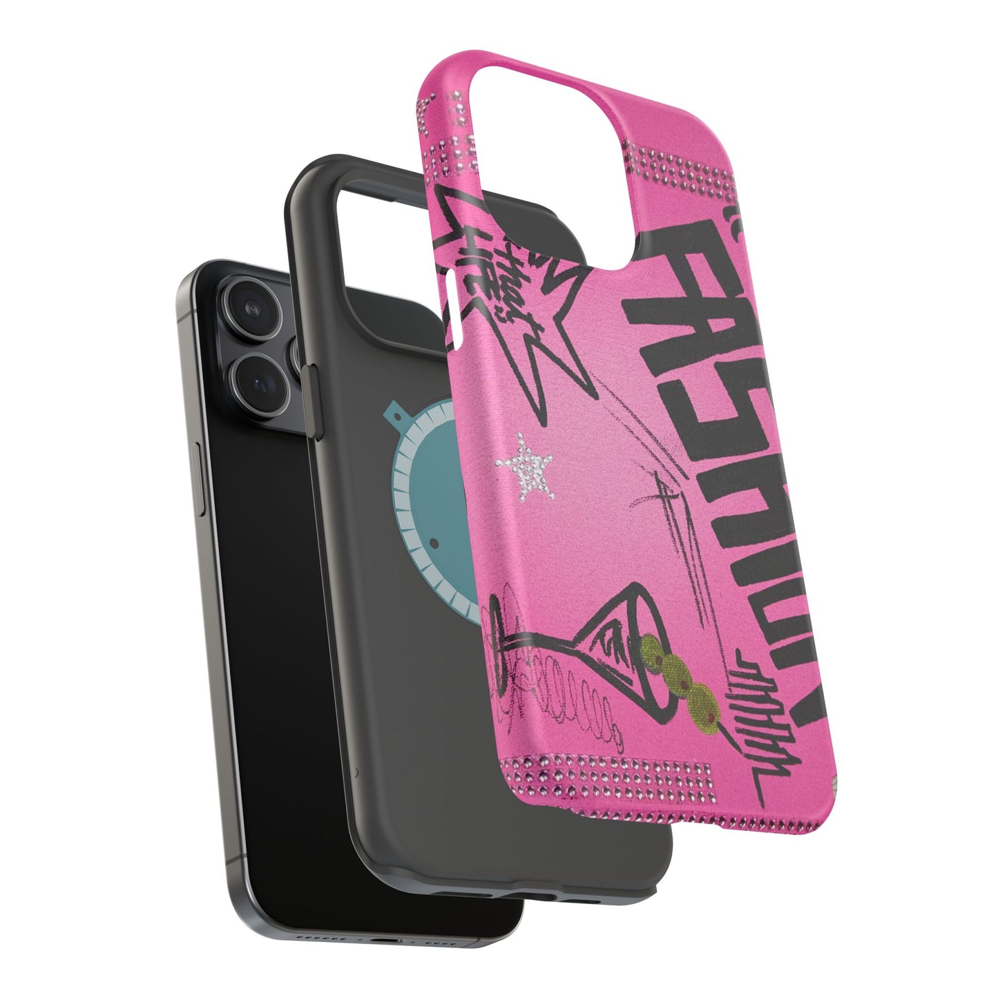 MagSafe "high fashion pt. 2" airbrush iPhone case