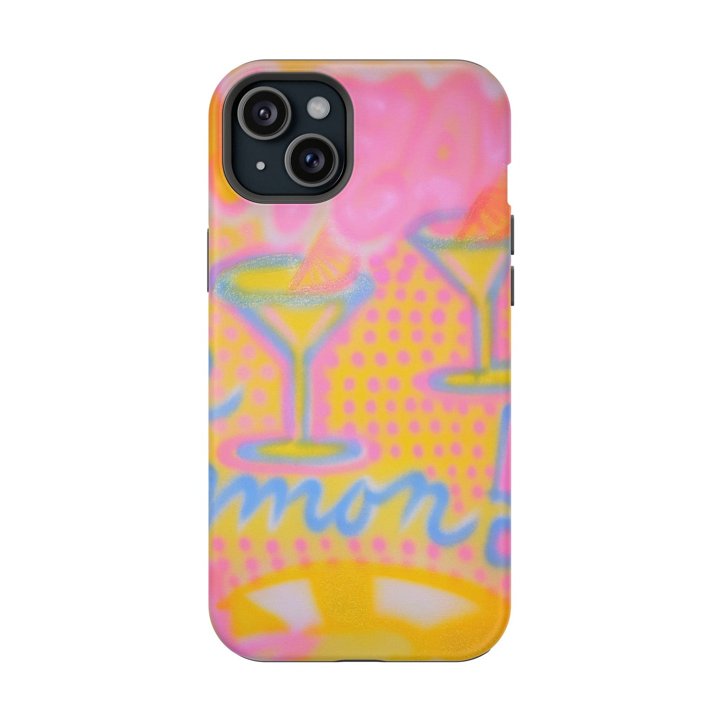 MagSafe "lemontini" airbrush iPhone case
