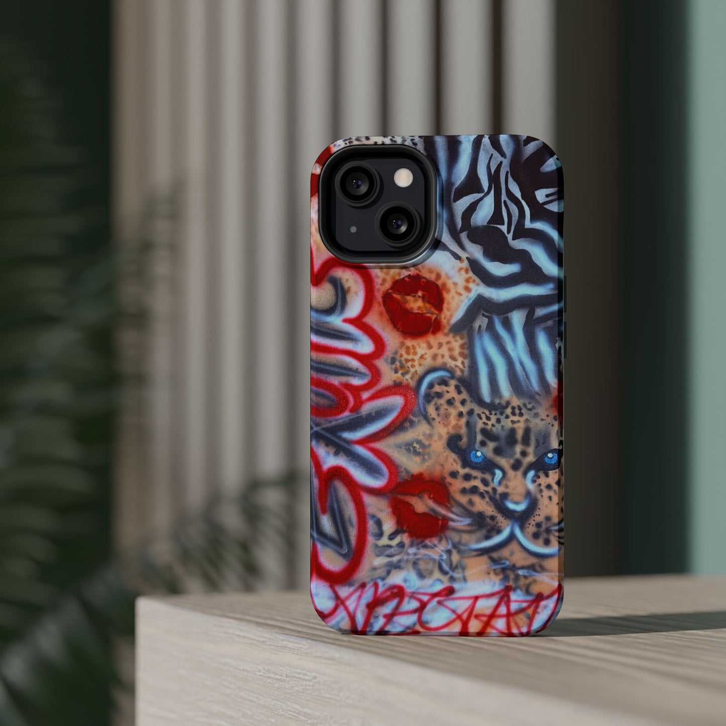 MagSafe "exotic expectations" airbrush iPhone case