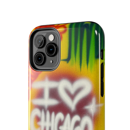 "chicago" airbrush iPhone case