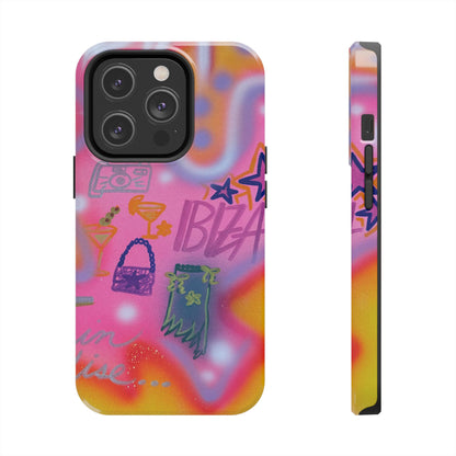 "ibiza" airbrush iPhone case