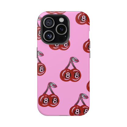 MagSafe "cami cherry pink" Airbrush iPhone Hülle