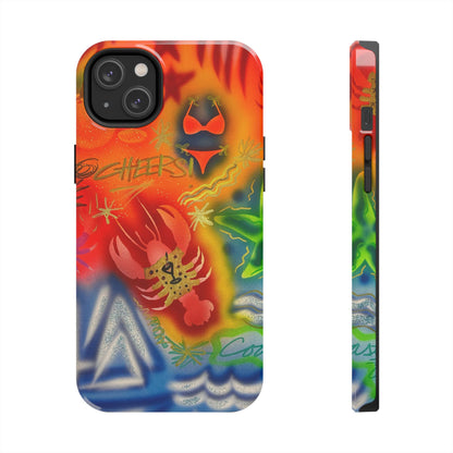 "tipsy lobster" airbrush iPhone case