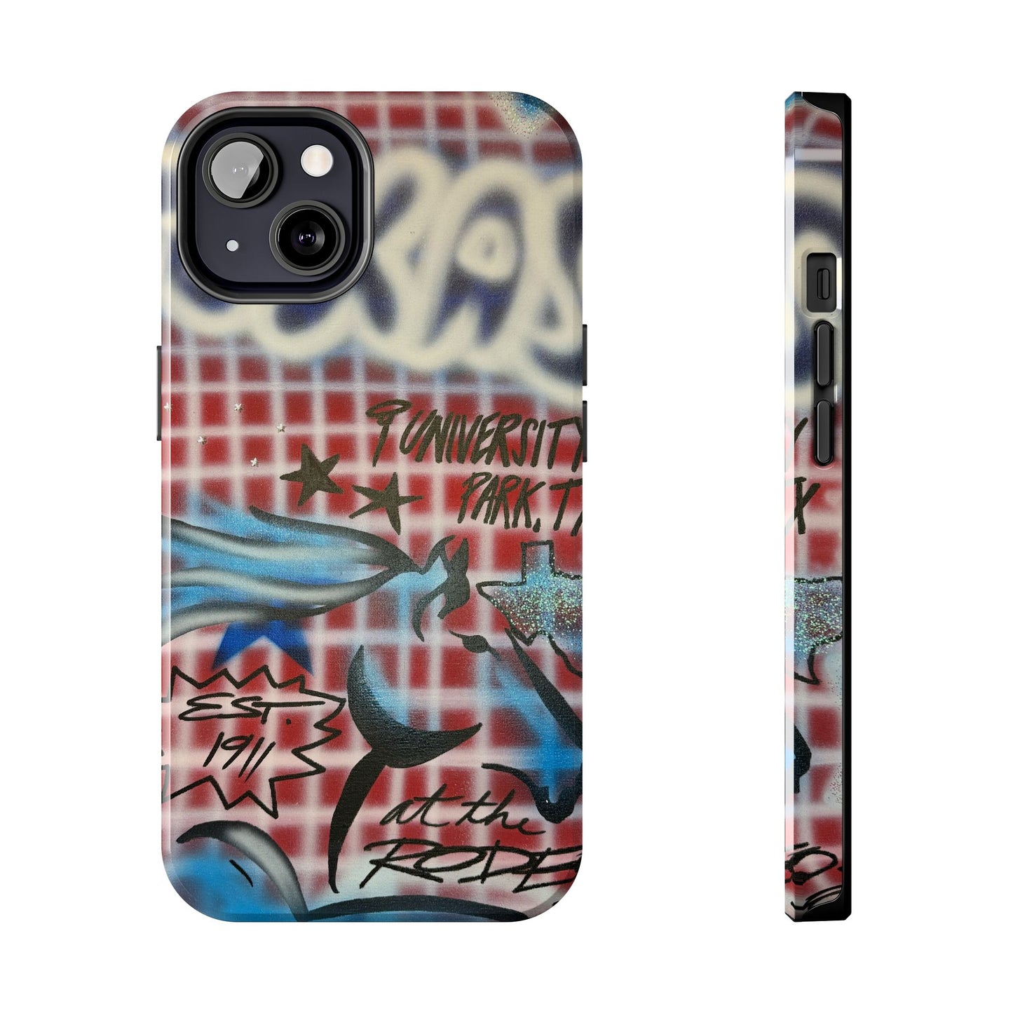 "texas" airbrush iPhone case