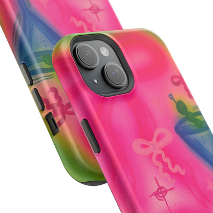 MagSafe „Bow Martini“ Airbrush-iPhone-Hülle