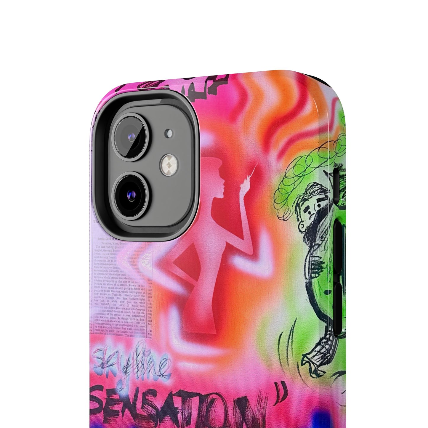 "skyline sensation" airbrush iPhone case