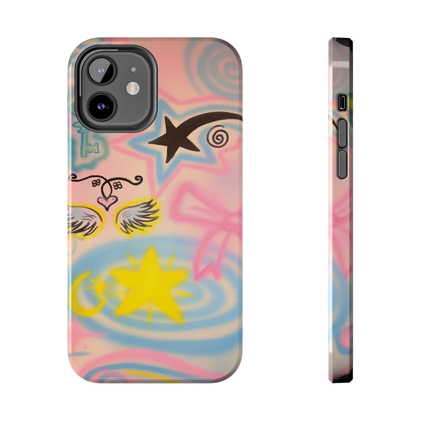 "star energy" airbrush iPhone case