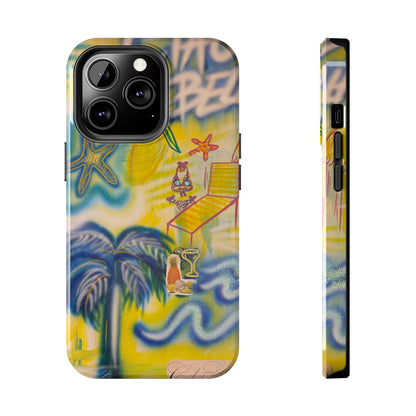 "ciao bella" airbrush iPhone case