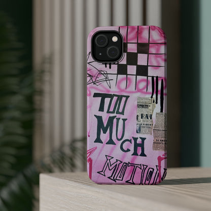 MagSafe "too much motion" airbrush iPhone case