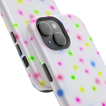 MagSafe "birthday cake polka dot" airbrush iPhone case