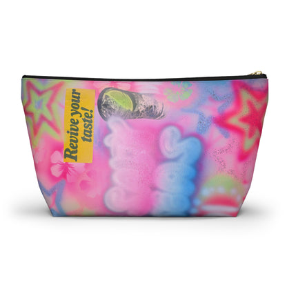"salty seas" airbrush makeup pouch
