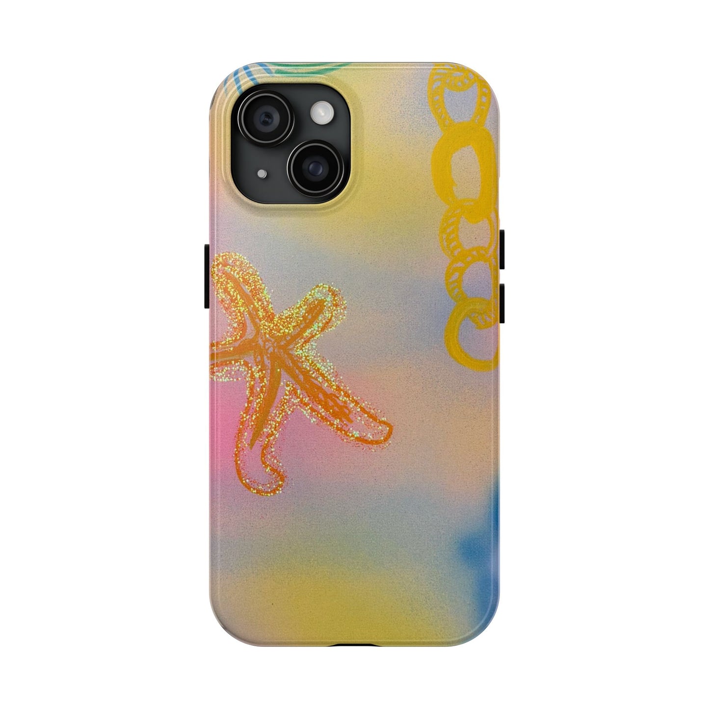 "sweet starfish" airbrush iPhone case